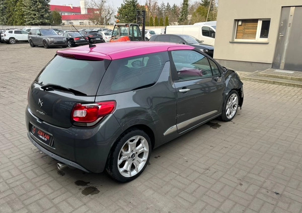 Citroen DS3 cena 11500 przebieg: 180927, rok produkcji 2012 z Łęczyca małe 121